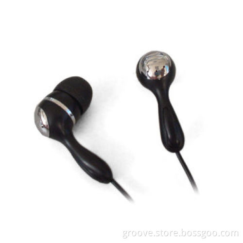 In-ear Stereo Earphones with 20Hz to 20kHz Frequency Responses and 32 Ohms Impedance